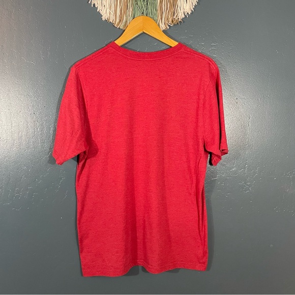 Cabela’s Men’s Red Short Sleeve Crewneck Graphic Tee Size M - Picture 2 of 3